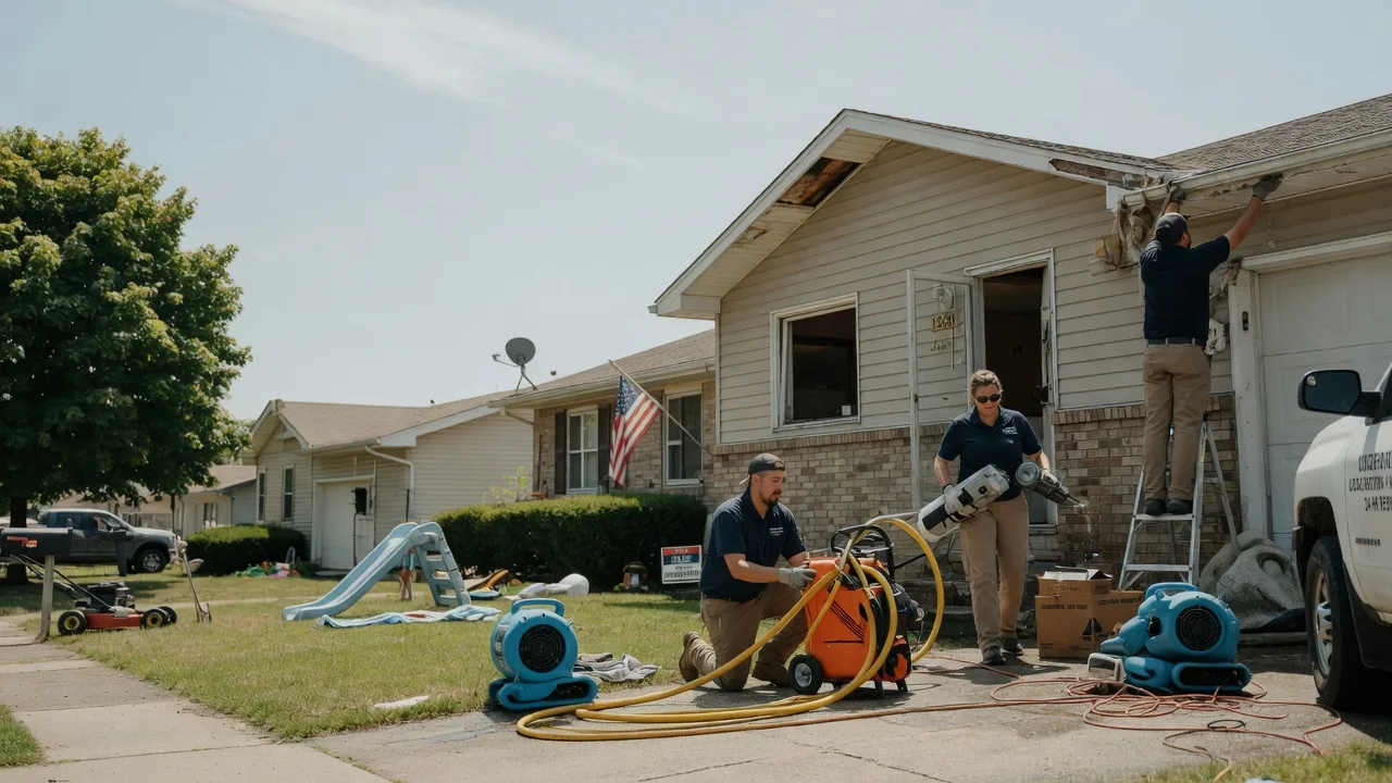 Water Damage Restoration in Forsyth, IL near me
